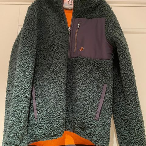 Teddy fleece jakke fra Color Kids str 140/10 år