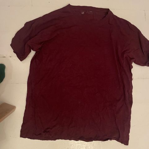 Rød Red T-Sjorte T-Shirt Basic