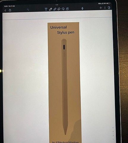 NY iPad Pen - til surfing og tegning (Stylus pen)