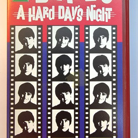 The Beatles - A hard days night VHS 1. utg