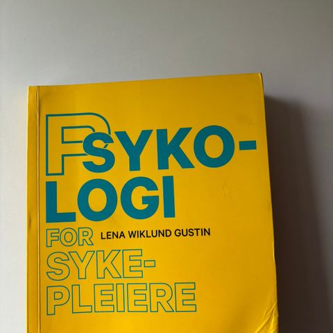 Psykologi for sykepleiere