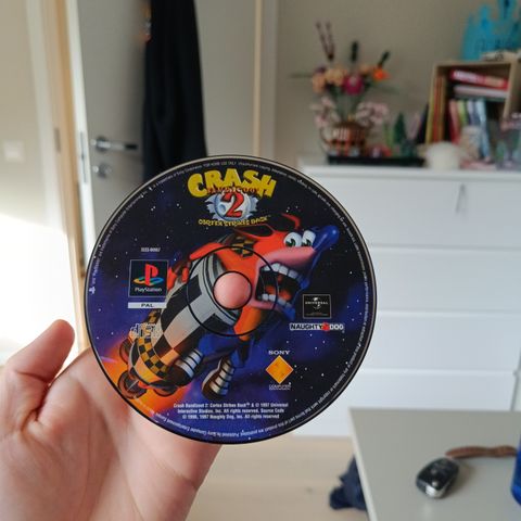 Crash Bandicoot 2 til PS1 selges!