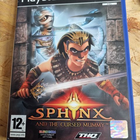 PS2 Sphinx And The Cursed Mummy