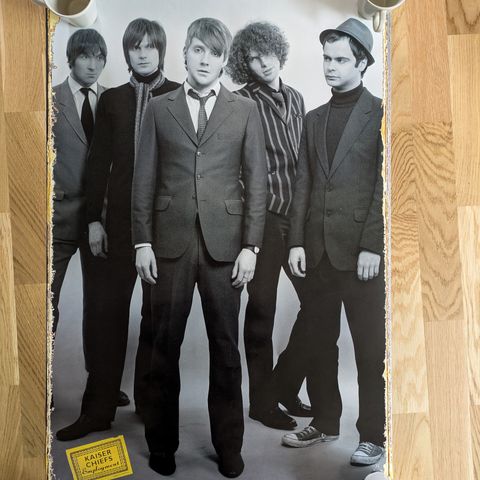 Kaiser Chiefs-plakater 90 x 61 cm