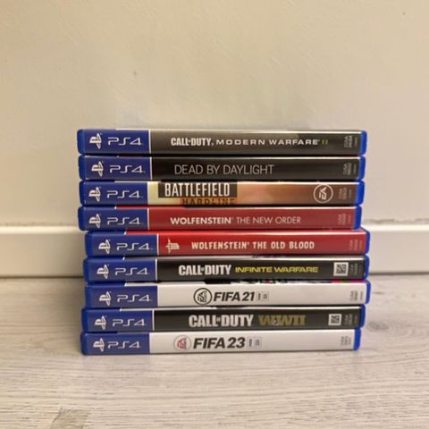 Diverse PS4 spill