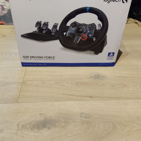 Logitech G29 med girspak