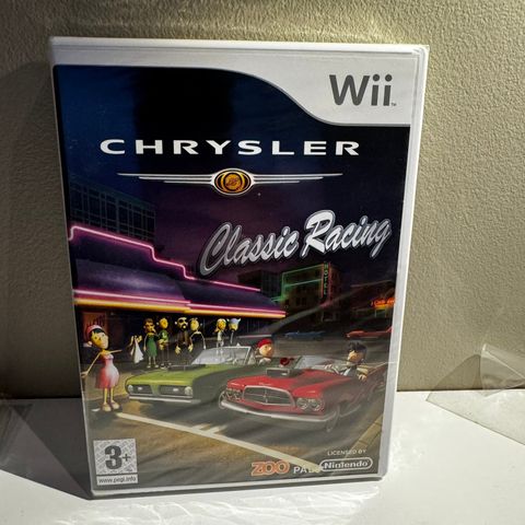 Ny uåpnet Chrysler Classic Racing Nintendo Wii