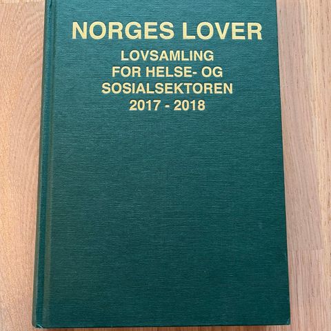 Norges lover 2017-2018