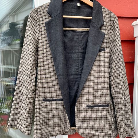 Blazer i Tweed fra Top shop London