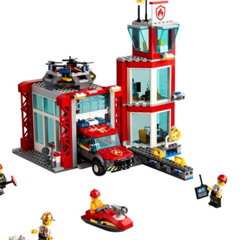 Lego City 60215 Brannstasjon