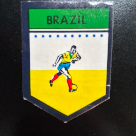 Pele 1968 Brasil B.A.B. Northern Trancessories fotballkort