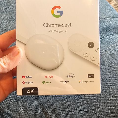 Chromecast 4K, uåpnet