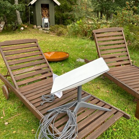 Starlink antenne og ruter kit