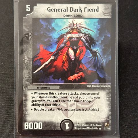 Duel Masters - General Dark Fiend 27/55