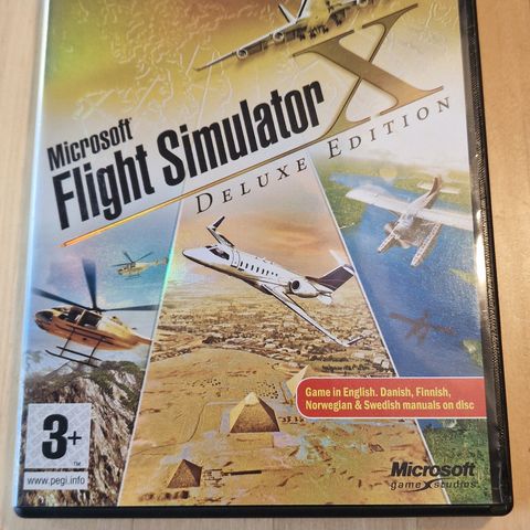 Microsoft Flight Simulator X Deluxe Edition