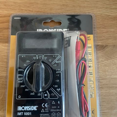 Ironside multimeter