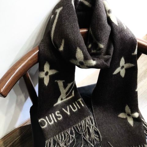 Louis Vuitton skjerf Reykjavik i 100 % kashmir