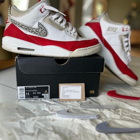 Jordan 3 Retro Tinker White