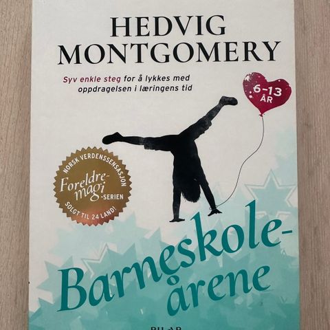 Hedvig Montgomery - barneskoleårene