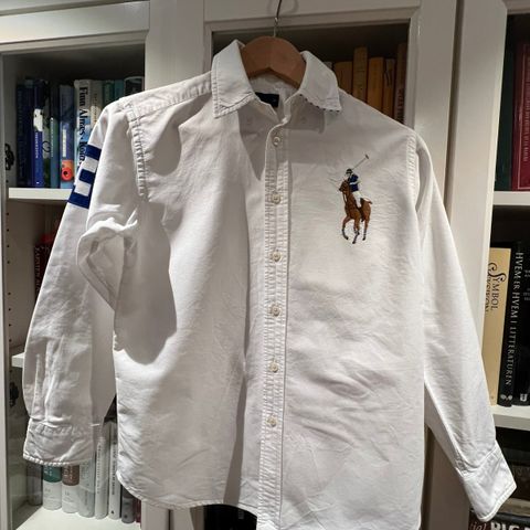 Polo Ralph Lauren big pony skjorte, str 10-12 år