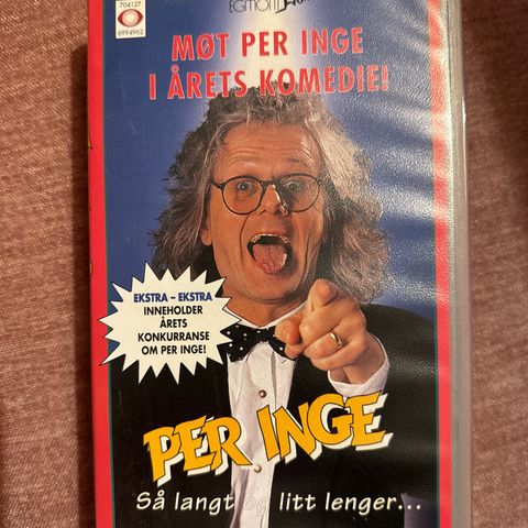 PER INGE så langt Litt lenger VHS