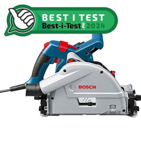 Bosch GKT 55 GCE senkesag med original koffert og skinne