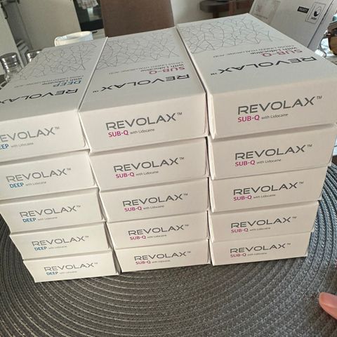 Revolax filler selges rimelig