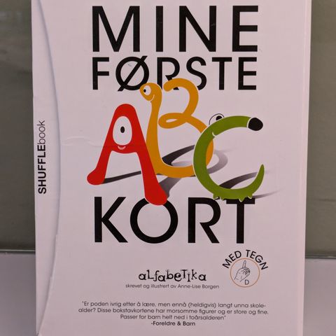 Mine første ABC kort