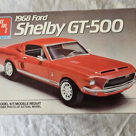 #49. 1968 Shelby Mustang GT-500 plastbyggesett