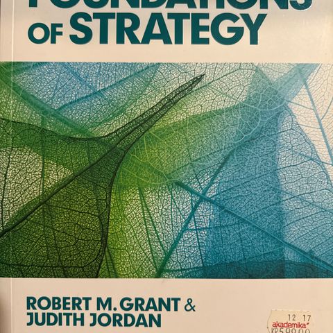 Foundations of Strategy