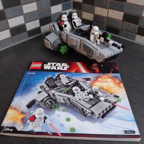 Lego Star Wars 75100 KOMPLETT NÅ MED GRATIS FRAKT