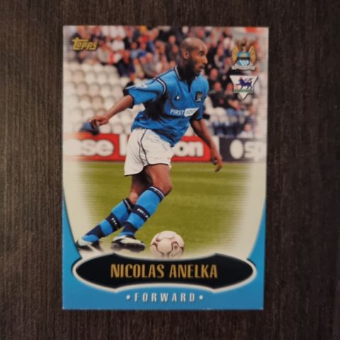 Nicolas Anelka-fotballkort selges!