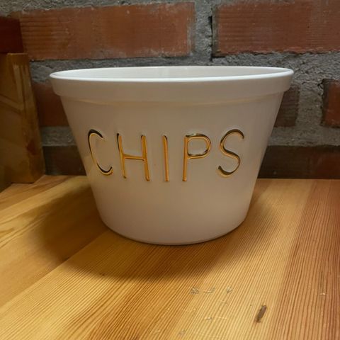 Chips skål fra bruka