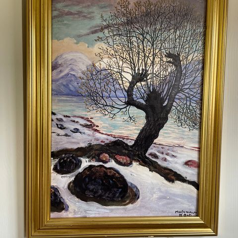 Martzmorgen av Nikolai Astrup