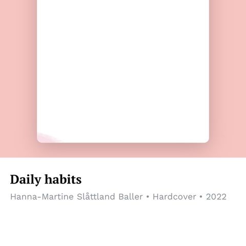 Daily Habits