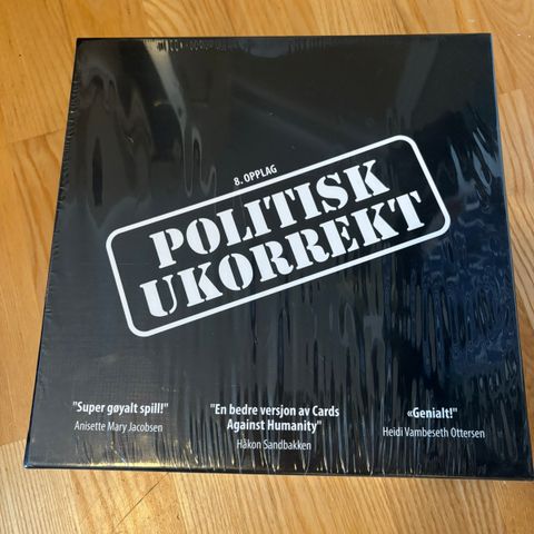 Politisk ukorrekt - uåpnet