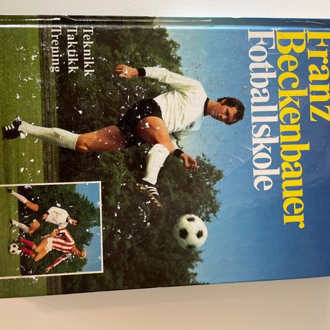 Bok fra 1977 Franz Beckenbauer fotballskole