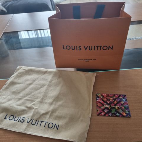 Louis Vuitton dust bag med pose