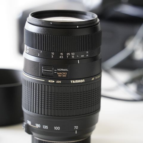 Tamron 70-300mm f/4-5.6 Di LD tele-macro - Nikon - les annonse