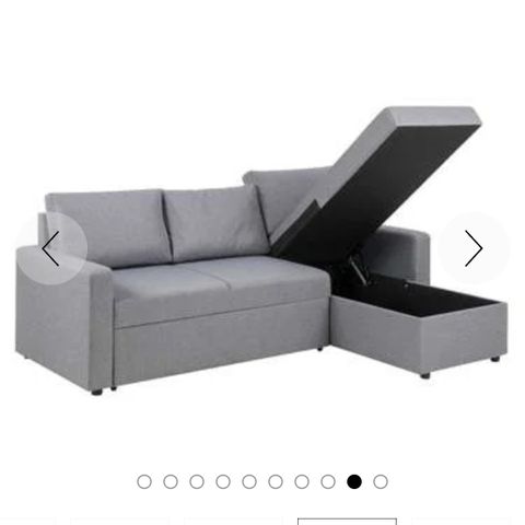 Sovesofa med divan