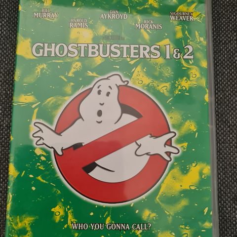 Ghostbusters 1 og 2 deluxe edition dvd