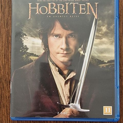 Hobbiten: En Uventet Reise (2012) Blu-ray Disc