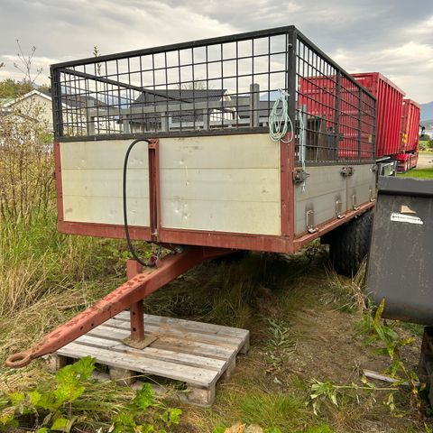 Påhengsvogn, henger til traktor