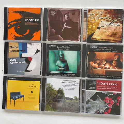 CD Plater - Pakke med klassisk musikk # 027 - BBC MUSIC - In Dulci Jubilo …