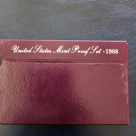 US MINT PROOF SET 1988