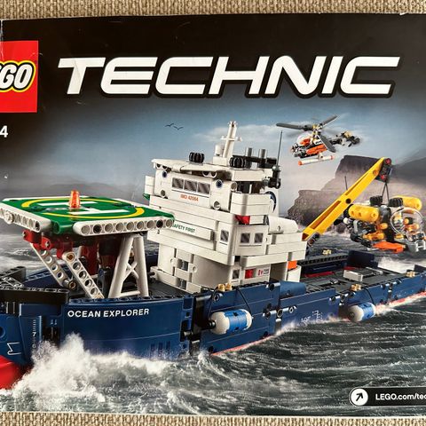 LEGO Technic Ocean Explorer Båt 42064 Fartøy Skip