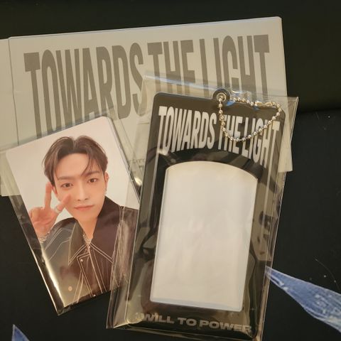 Ateez Towards the Light Photocard Holder + OT8 Photocards