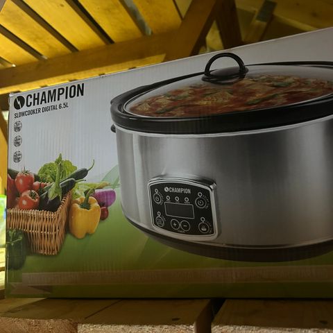 Slowcooker 6,5 l