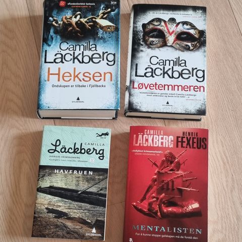 Camilla Läckberg bøker