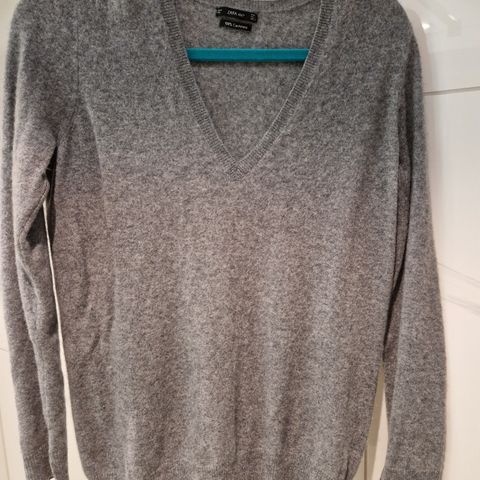 Klassisk cashmere/kasjmir genser